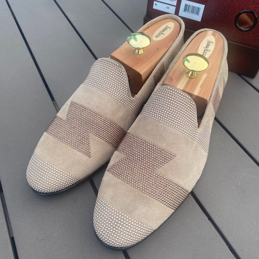 Men's Donald Pliner suede dress shoes, sz 8D